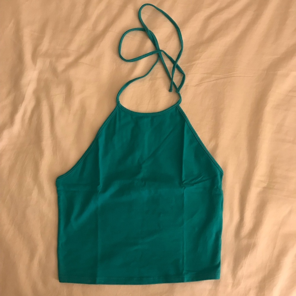Blue tank top